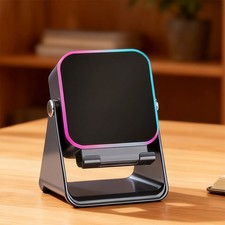 5-in-1 Wireless Induction Bluetooth Adjustable Phone Stand Rechargeable Speaker