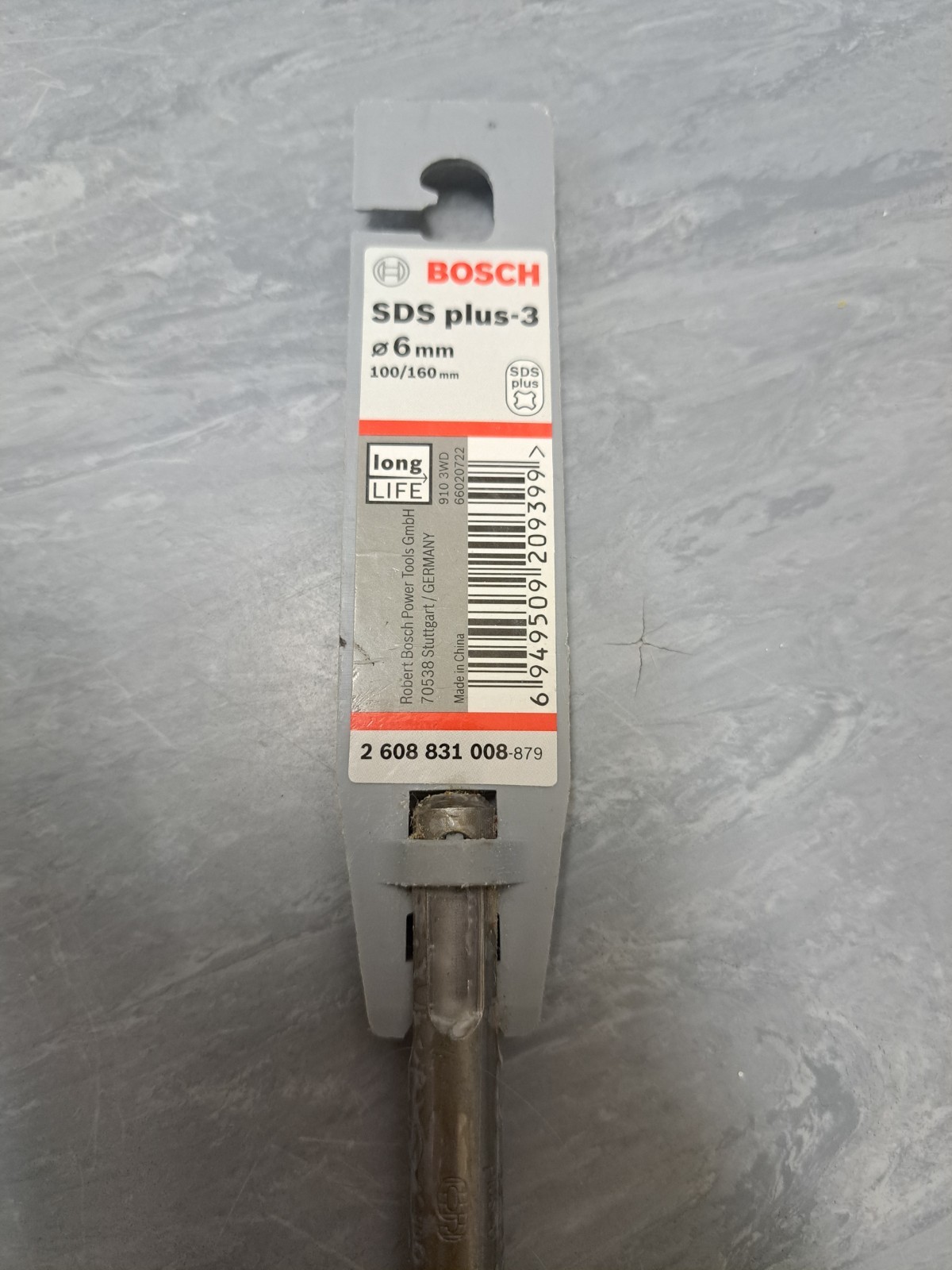 Bosch Professional SDS Plus 3 Hammer Drill Bit 6mm