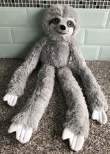Little Town Timeless Toys Grey Soft Plush Monkey 28"