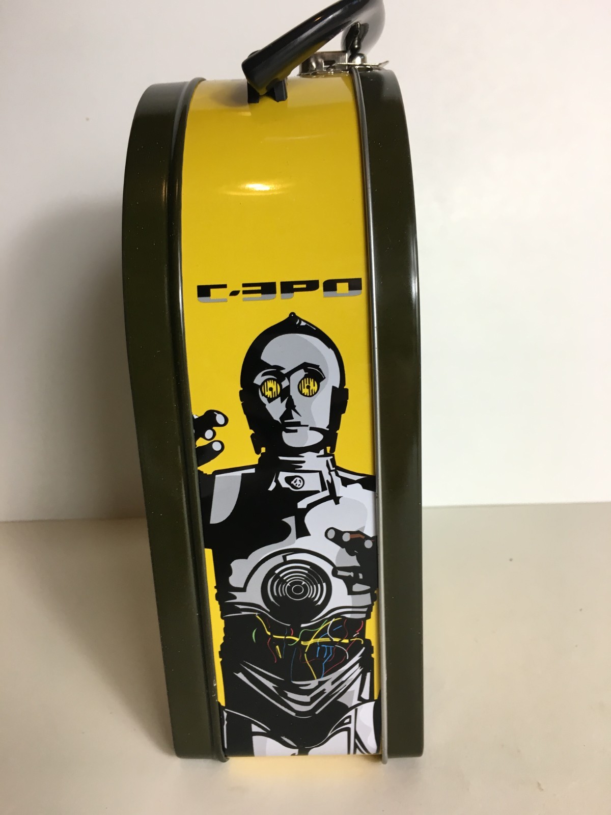 Star Wars C-3PO & Darth Maul Lunch Box lot Tin Box Co. Lucasfilm lunchbox