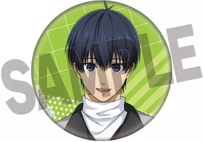 Yoichi Isagi BLUELOCK Pin Badge Hologram Trading Can Original