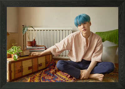 suga bts south Gerahmtes Wandbild Poster Leinwanddruck Bild