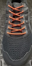 No Tie Elastic Shock Cord Bungee Lock Shoe Laces Work Boots Hiking Running 2agw