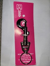 9x Schlüsselhaken Nickel 8cm Neu OVP