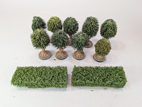 Warhammer Trees & Bushes Scenery Terrain Lot