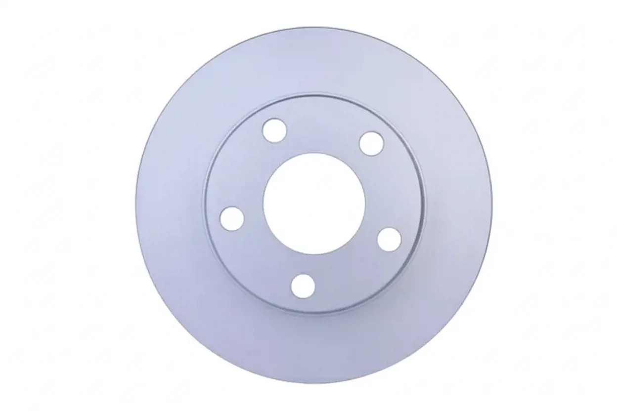 HELLA 8DD 355 109-091 Disco freno pieno, rivestito, senza bullone fissaggio ruota - Immagine 3