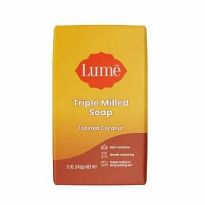 Lume Triple Milled Soap 5 ounce (Toasted Coconut)