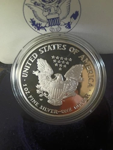 2007 WALKING LIBERTY AMERICAN EAGLE .999 FINE SILVER DOLLAR COIN 1oz. $1 USA