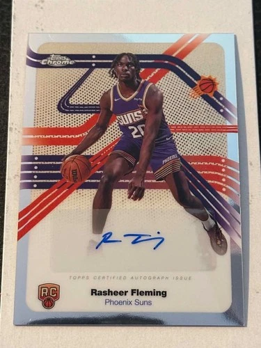 2025 Topps Signature Rasheer Fleming Base (RAW)