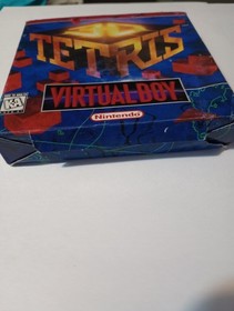 3D Tetris (Nintendo Virtual Boy) Box And Manual/Inserts ONLY