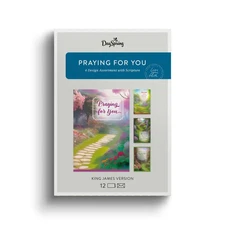 DaySpring - Praying for You - 4 Pathway Design Assortment with Scripture - 12 Bo
