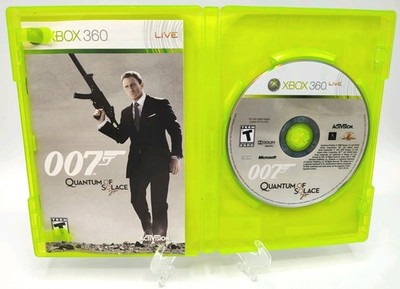James Bond 007: Quantum of Solace - (Xbox 360, 2008) *CIB* VGC* Tested!