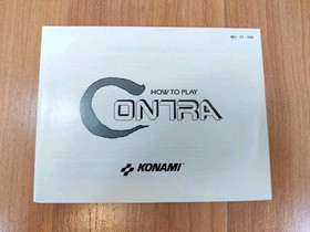 MINTY BOX CIB Contra complete in nintendo nes collector quality lot SUPER CLEAN
