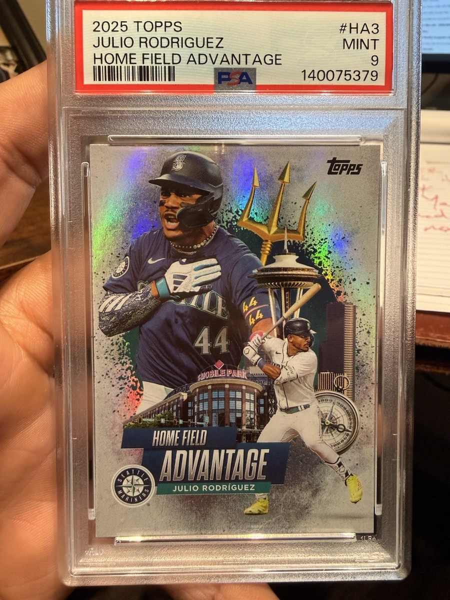 2025 Topps Home Field Advantage Julio Rodriguez Case Hit SSP