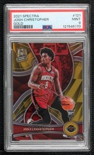 2021 Panini Spectra Rookies Asia Gold Prizm 2/10 Josh Christopher PSA 9 MINT 8d9