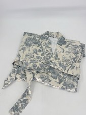 Pottery Barn Sorrel Bath Robe Blue Medium/Large New