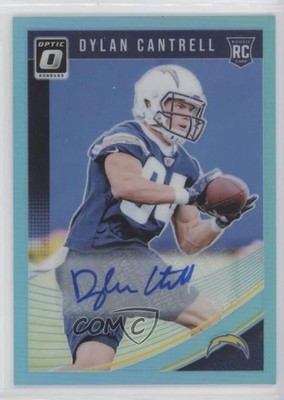 2018 Donruss Optic Rookies Blue Prizm 33/75 Dylan Cantrell Rookie Auto RC 1p5