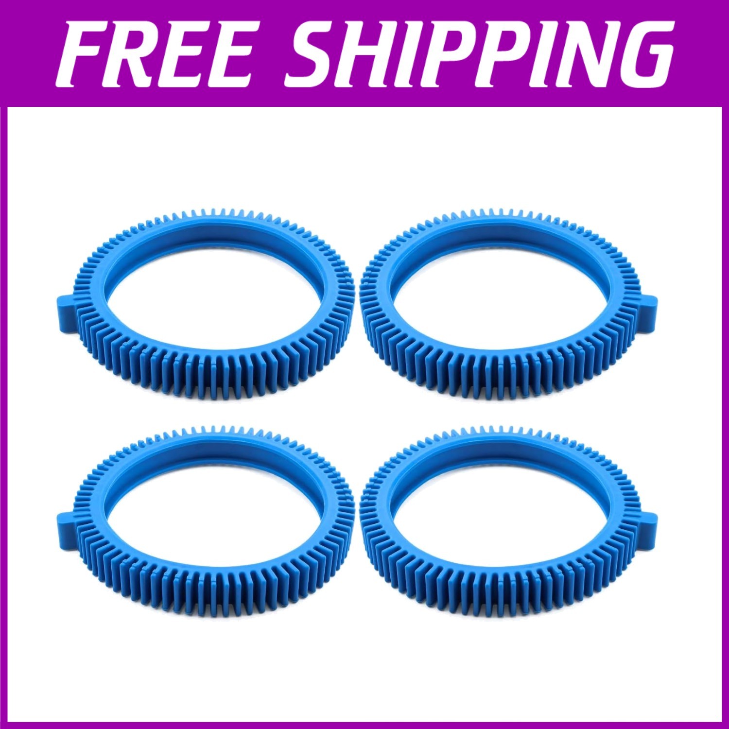 Premium Blue Front Tires for Poolvergnuegen & Phoenix Pool Cleaners