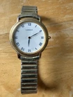 Vintage Lassale Seiko Quartz Dress Watch Roman Numeral Gold Tone Two-Tone 1980s