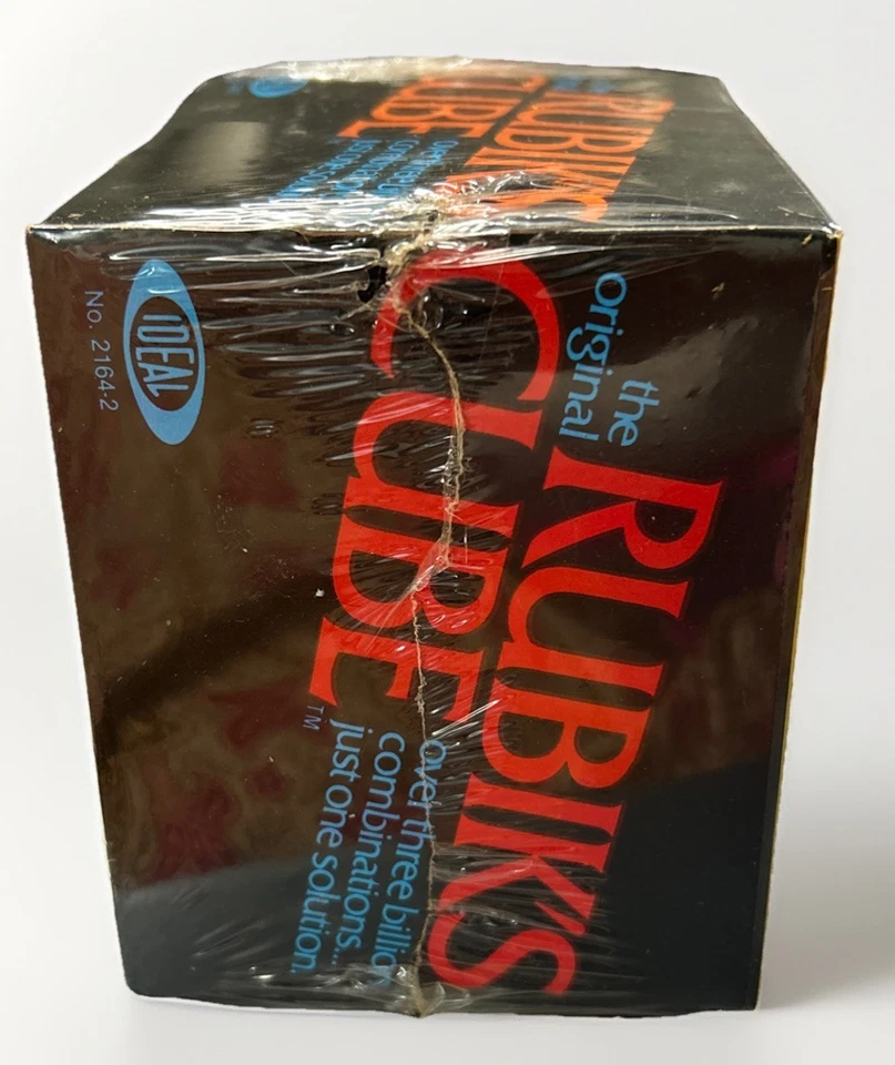 Vintage 1980 Ideal Rubik's Cube 2164-2 Sealed Original Package New First Edition - Image 2 of 4
