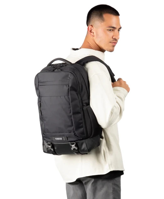 Timbuk2 The Authority Pack DLX  17″ Eco Black Deluxe Work Travel Laptop Backpack