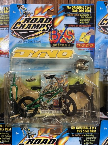Road Champs BXS Series Modellino Bici BMX anni 90 Dyno GT Schwinn Dave Mirra - Foto 3 di 7