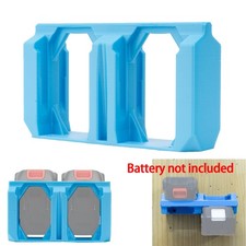 4-Slot Wall Mount Battery Storage Holder for Makita 18V Series Power Battery