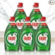 Fairy Original Washing Up Liquid 320ml - Pack of 5 5.62 per litre