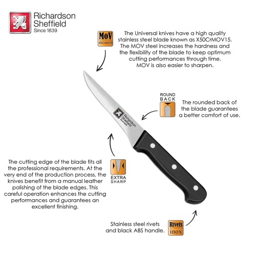 Richardson Sheffield Universal 5-Inch Boning Knife - Picture 3 of 6