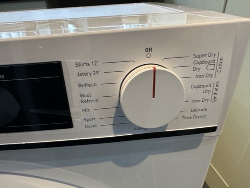 Sharp KD-NCB8S7PW91-EN Condenser Tumble Dryer, 8kg, White, B Rated-brand new - Picture 7 of 7