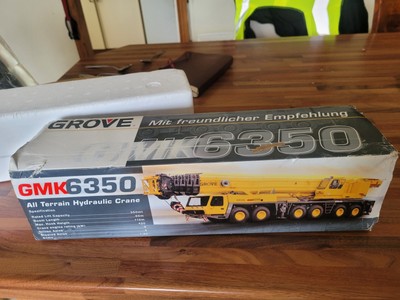 Grove GMK6350 Mobile Crane - Conrad 1:50 Scale Diecast Model 2091/02 not wsi