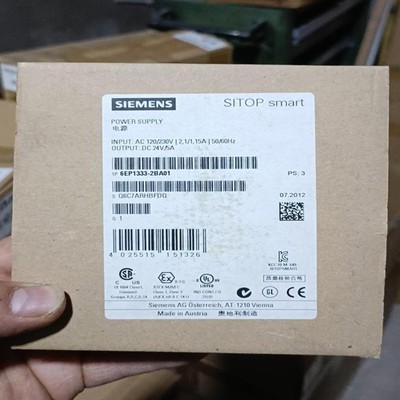 New In Box   PLC Power Supply 6EP1333-2BA01 1 year warranty #bp