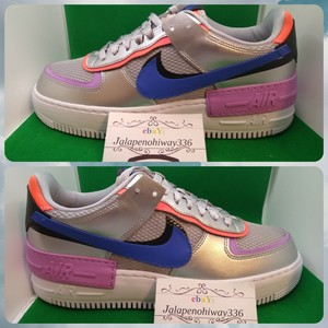 nike air force 1 shadow metallic silver