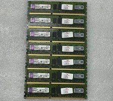 LOT of 7 x 4GB Kingston DDR3-1333 PC3-10600R KVR1333D3S4R9S/4G 15V Server RAM