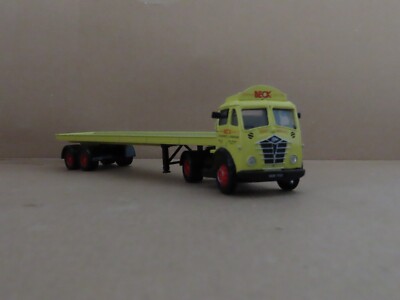 Corgi 1.50 scale Heavy Haulage 12801 Foden Artic Long Trailer '' Edward Beck ''