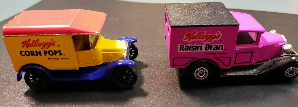 Kellogg's corn sales pops matchbox car