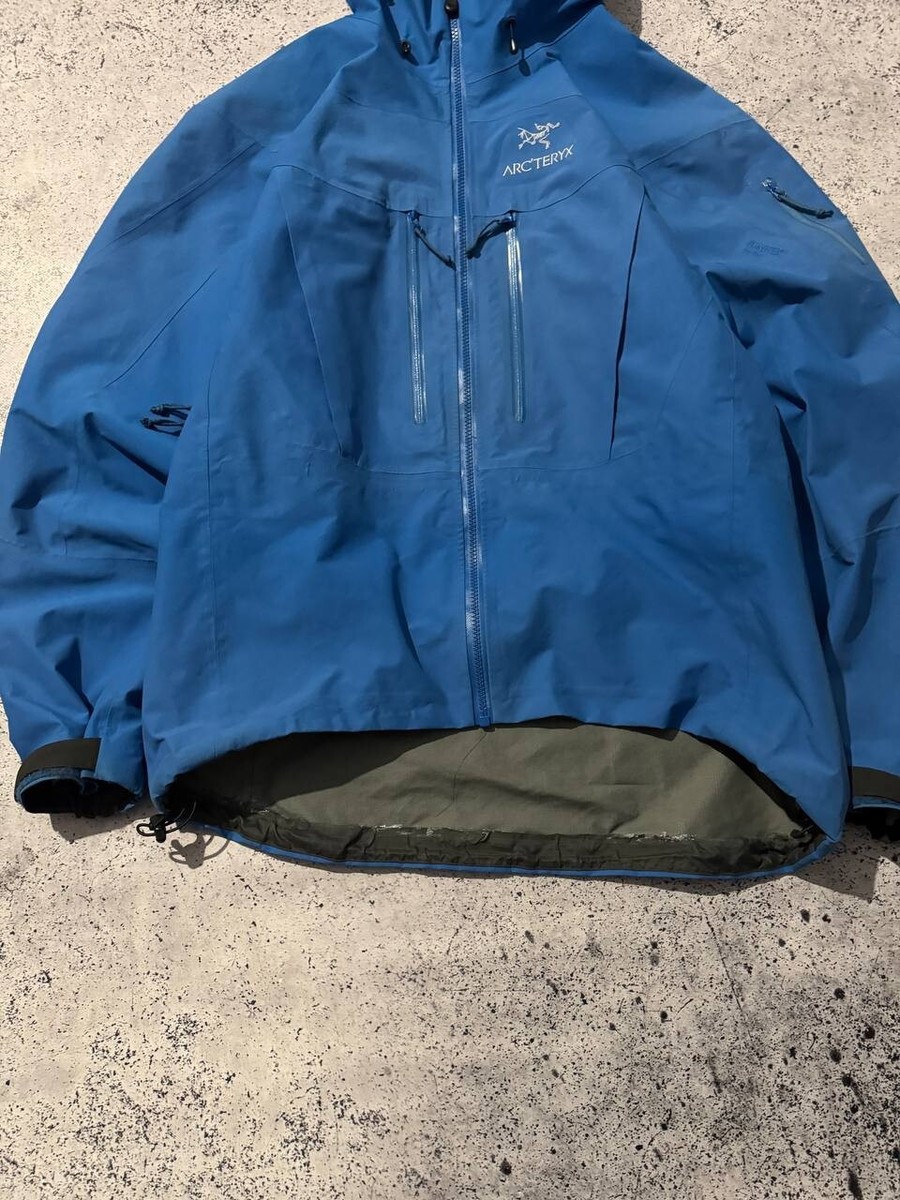 VINTAGE ARCTERYX ALPHA SV GORE TEX BLUE JACKET GORPCORE OUTDOOR