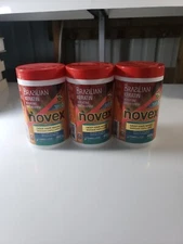 3 Pack NOVEX Brazilian Keratin Hair Mask, 14 Oz - Frizz control & Damage Repair