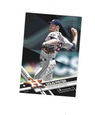2017 Topps Black #330 Doug Fister  /66    HOUSTON ASTROS