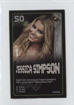 2010 Esselunga Starzone Jessica Simpson #50 0w6