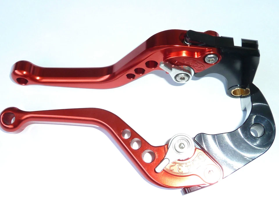 Suzuki GSXR600 GSXR750 2006-2021 K6-L9 Bremse Kupplungshebel Rot Race Track - Bild 2 von 4