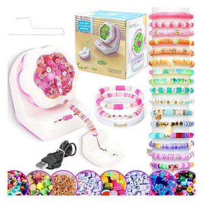Electric Clay Bead Spinner, Automatic Bead Spinner for Jewelry Making with9796
