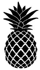 Summer Pineapple Fresh Fruit Inspired Vinyl Wall Decor Print Decal Sticker 4 Summer Pineapple Fresh Fruit Inspired Vinyl Wall Decor Print Decal Sticker 4