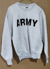 Used United States Army sweatshirt Size Small USA Made