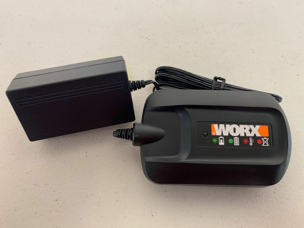 WA3747 WORX 40V MaxLithium Battery Charger for Trimmer, Hedge