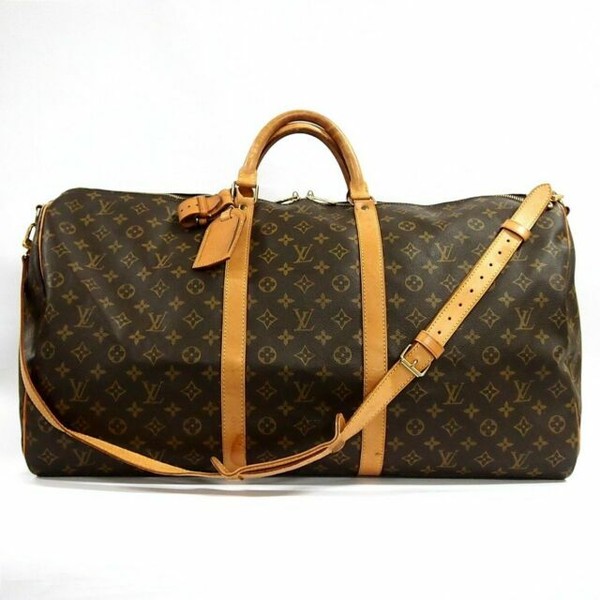 Louis Vuitton Keepall Bandouliere Duffle Large Brown Leather for sale  online | eBay