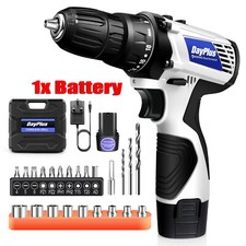 Cordless Drill Electric Screwdriver Rechargeable Small Drill 2-Speed Tools