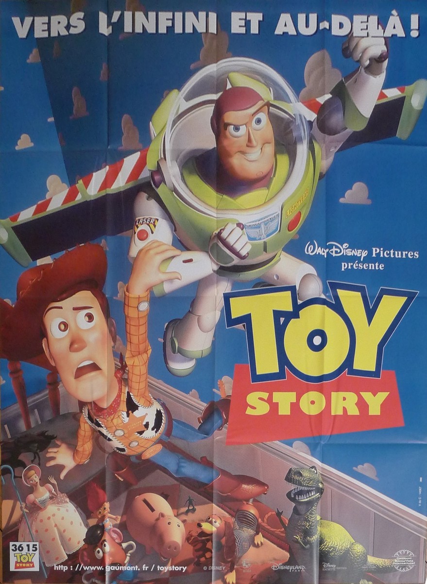 TOY STORY - DISNEY / PIXAR / HANKS / LASSETER - ORIGINAL