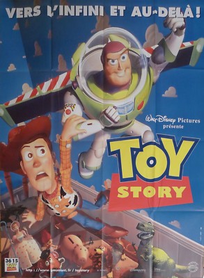TOY STORY - DISNEY / PIXAR / HANKS / LASSETER - ORIGINAL LARGE