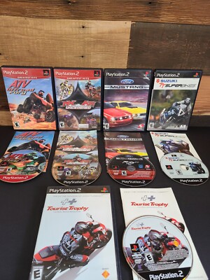 Playstation 2 PS2 Racing Games Lot ATV MX Ford Mustang All